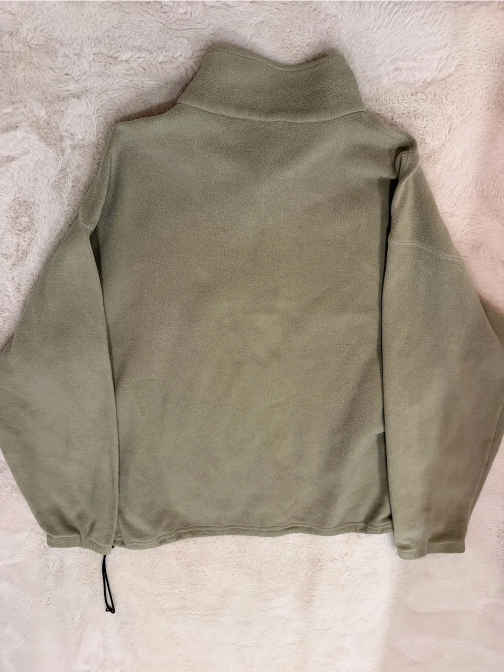 Columbia Men's Sage Green Half-Zip Fleece Pullover
